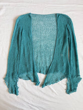 Cargar imagen en el visor de la galería, Aquamarine shawl: Size M/L