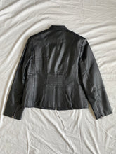 Load image into Gallery viewer, Capture leather jacket: Size 12