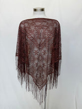 Load image into Gallery viewer, Lace poncho: Free size