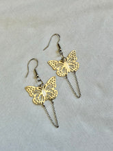 Load image into Gallery viewer, Butterfly earrings