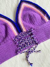 Cargar imagen en el visor de la galería, Crochet crop top: Free Size