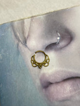 Load image into Gallery viewer, Gold septum ring