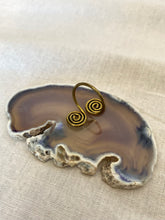 Load image into Gallery viewer, Double spiral ring