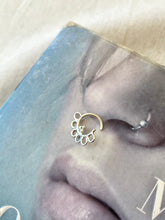 Load image into Gallery viewer, Silver septum ring