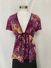 Load image into Gallery viewer, Crossroads top: Size 12
