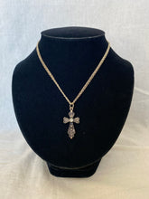 Load image into Gallery viewer, Gothic cross pendant necklace
