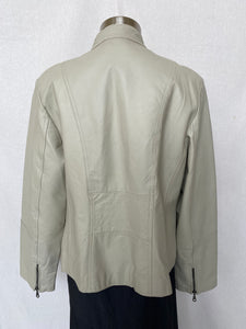 Capture leather jacket: Size 16
