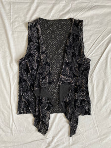 Velvet vest: Size M