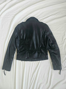 Decjuba leather jacket: Size 10