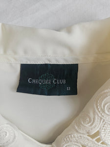 Chequer club shirt: Size 12