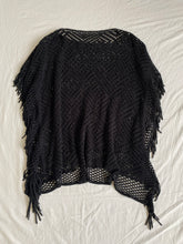 Load image into Gallery viewer, Knit poncho: Free Size
