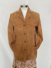 Load image into Gallery viewer, Suede jacket: Size S
