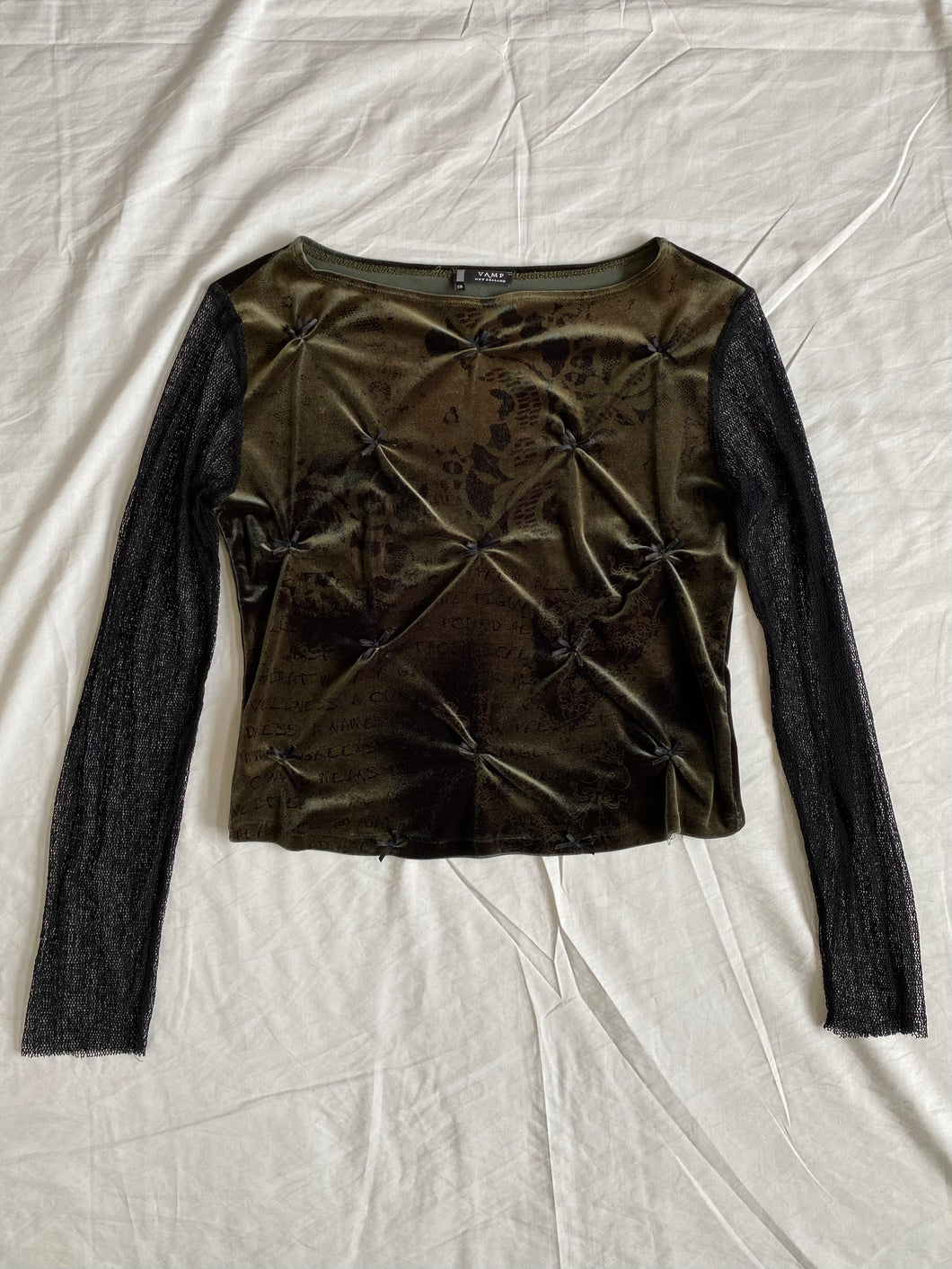 Vamp top: Size 14