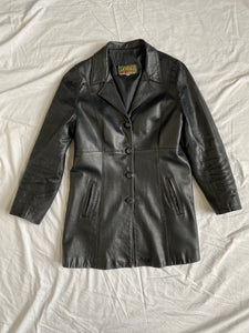 Venetti leather jacket: Size L