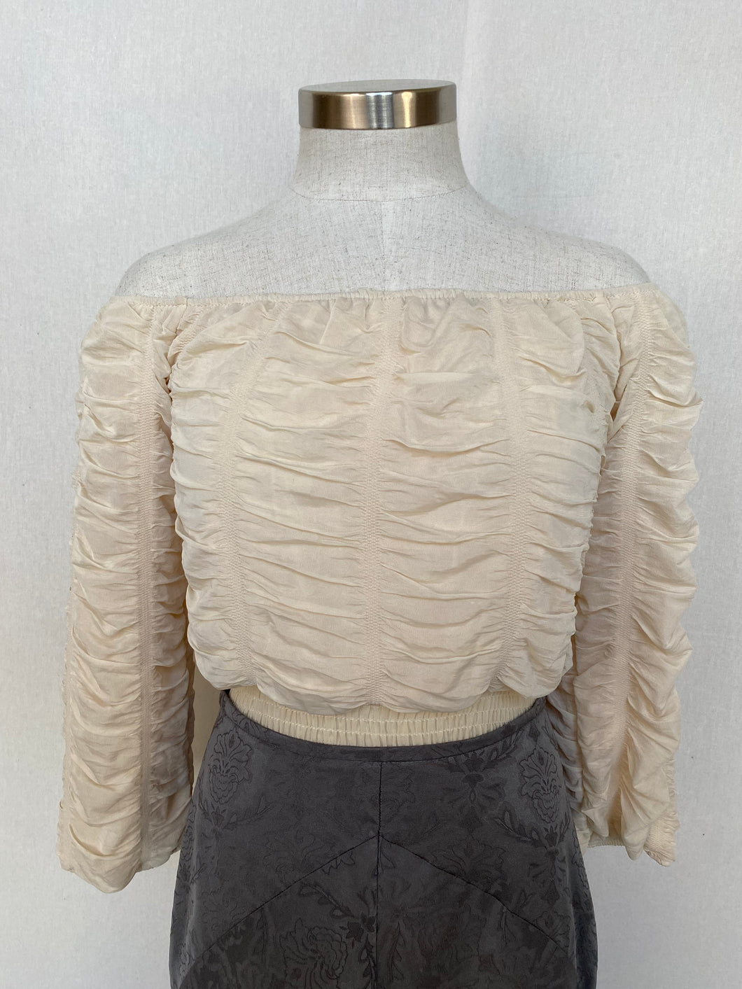 Ruched top: Size S