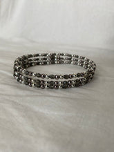 Load image into Gallery viewer, Silver beaded choker
