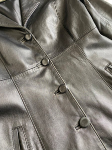 Venetti leather jacket: Size L