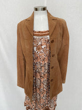 Load image into Gallery viewer, Suede jacket: Size S
