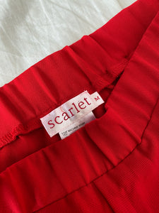 Scarlet pants: Size M