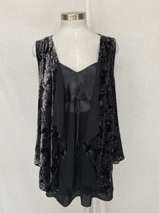 Velvet vest: Size M