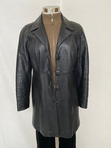 Venetti leather jacket: Size L