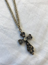 Load image into Gallery viewer, Gothic cross pendant necklace
