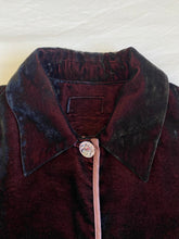 Load image into Gallery viewer, Velvet jacket: Size S
