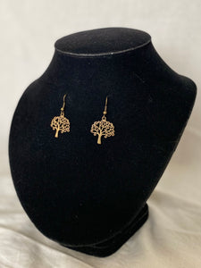 Tree earrings