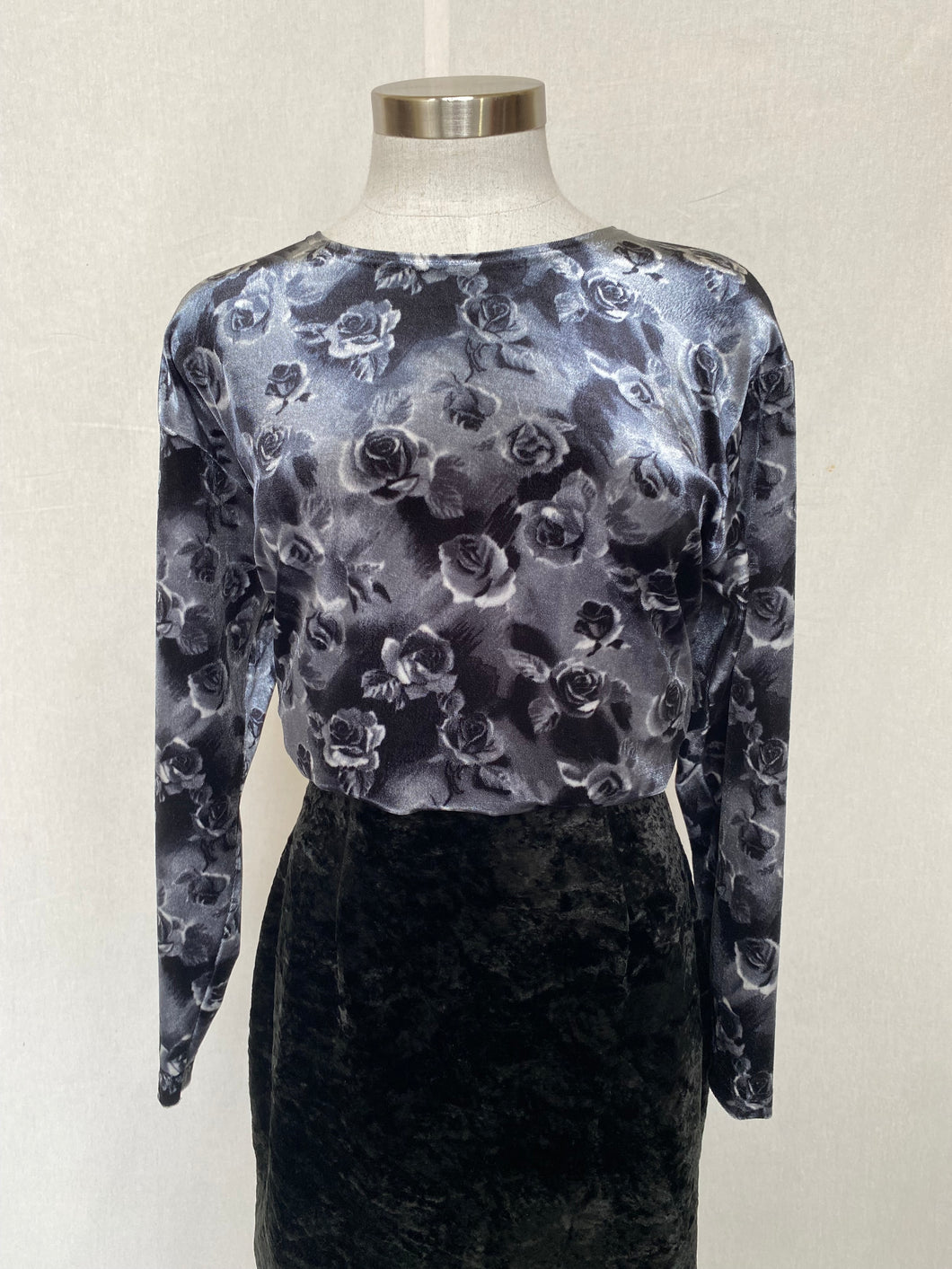 Velvet top: Size 14