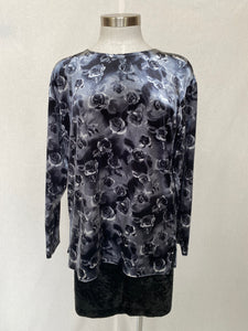 Velvet top: Size 14