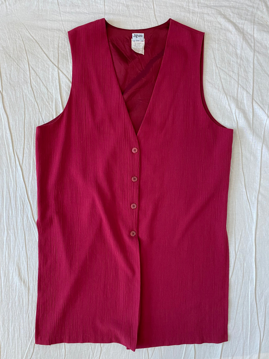 Jigsaw vest: Size 16
