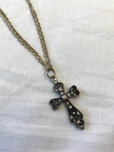 Load image into Gallery viewer, Gothic cross pendant necklace
