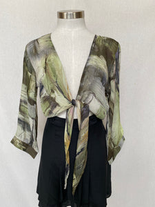 Tattoo cardigan: Size XXL