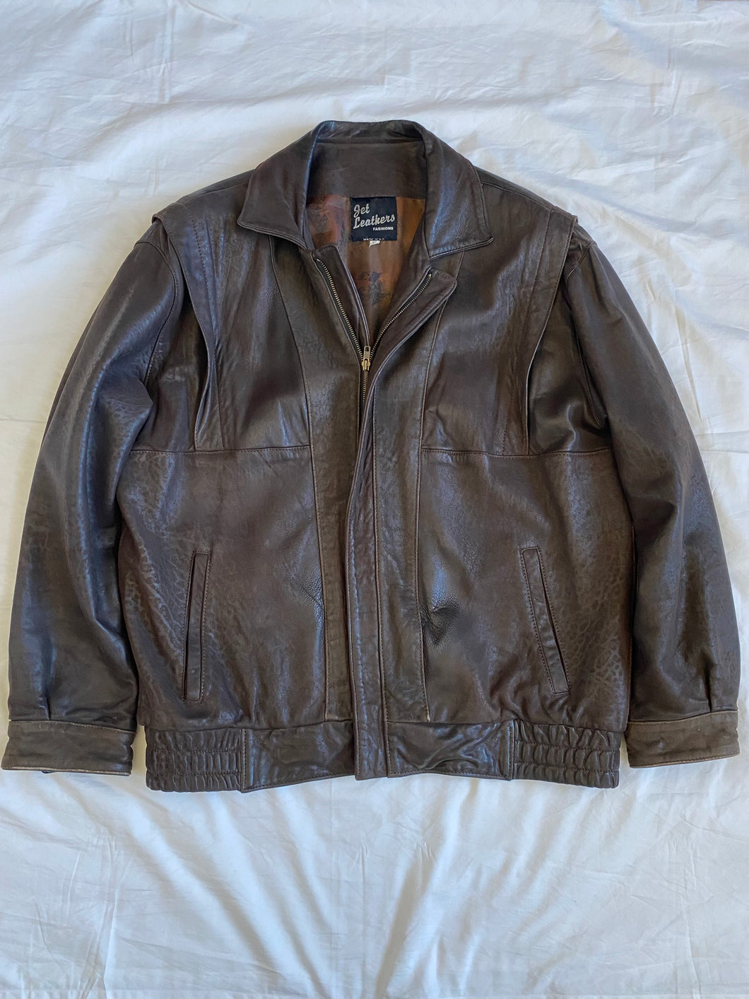 Jet Leathers jacket: Size XXL