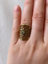 将图片加载到图库查看器，Agate mandala ring
