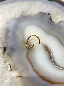 Gold septum ring